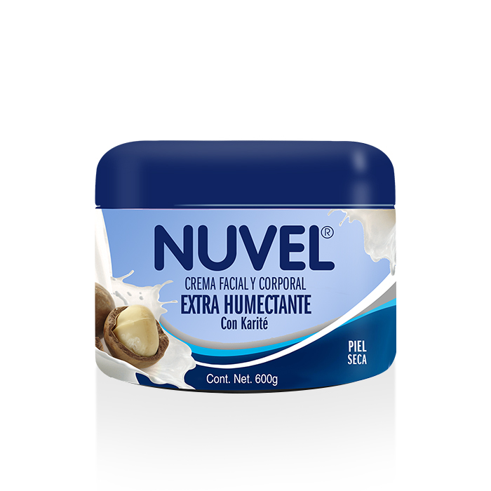 Crema Nuvel Extra humectante con Karité 600 ml