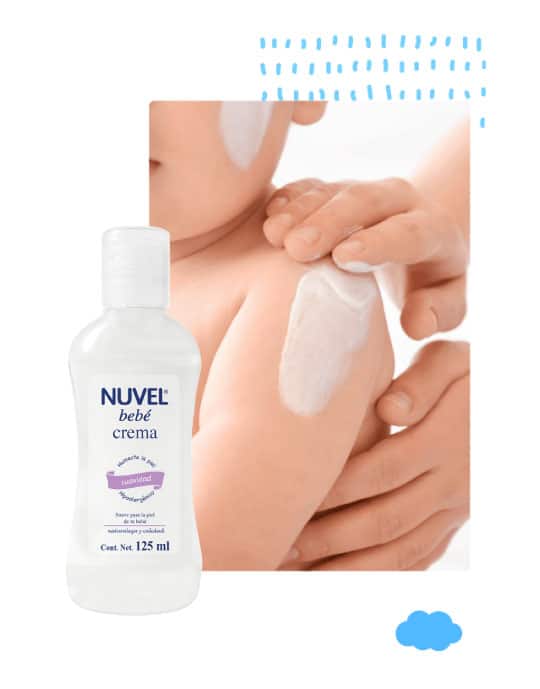 Crema Corporal Humectante Nuvel para Bebé 125 ml - Nuvel